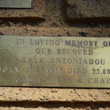 ANTONIADOU Lala 1959-1998