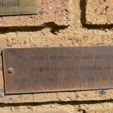 BRANNIGAN Rodney Kenneth 1947-2006