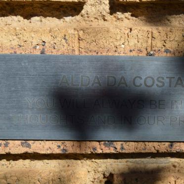 COSTA Alda, da