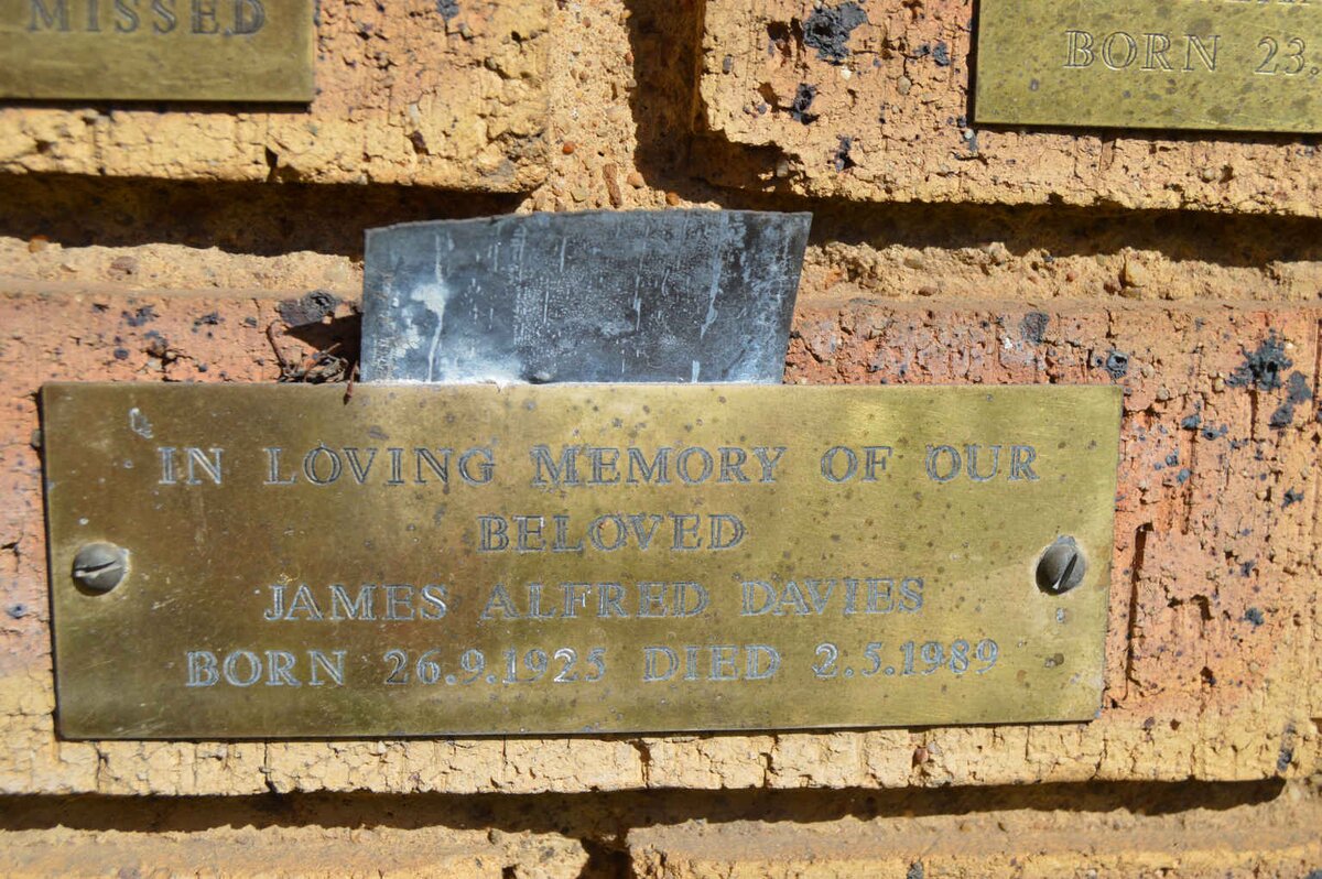 DAVIES James Alfred 1925-1989