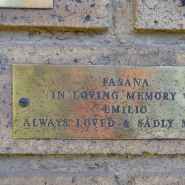 FASANA Emilio