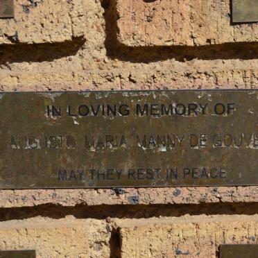 GOUVEIA Augusto, de :: DE GOUVEIA Maria :: DE GOUVEIA Manny