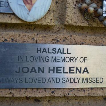 HALSALL Joan Helena