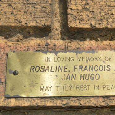 HUGO Rosaline :: HUGO Francois :: HUGO Jan