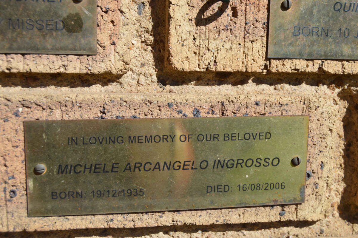 INGROSSO Michele Arcangelo 1935-2006