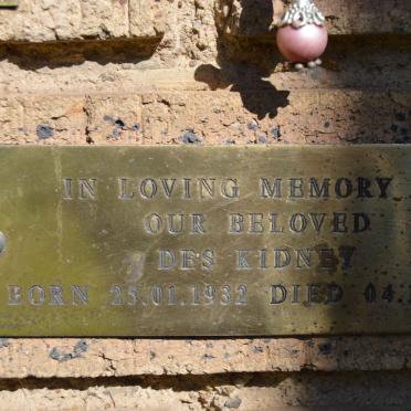 KIDNEY Des 1932-1997