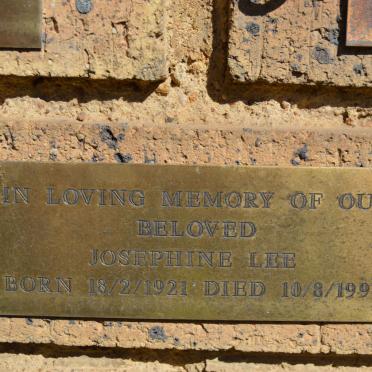 LEE Josephine 1921-1994