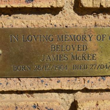 McKEE James 1904-1971