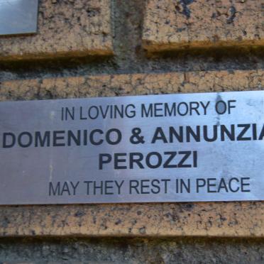 PEROZZI Domenico &amp; Annunziata
