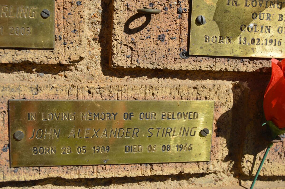 STIRLING John Alexander 1909-1966