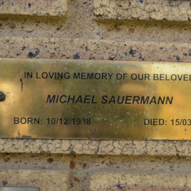 SAUERMANN Michael 1938-2007
