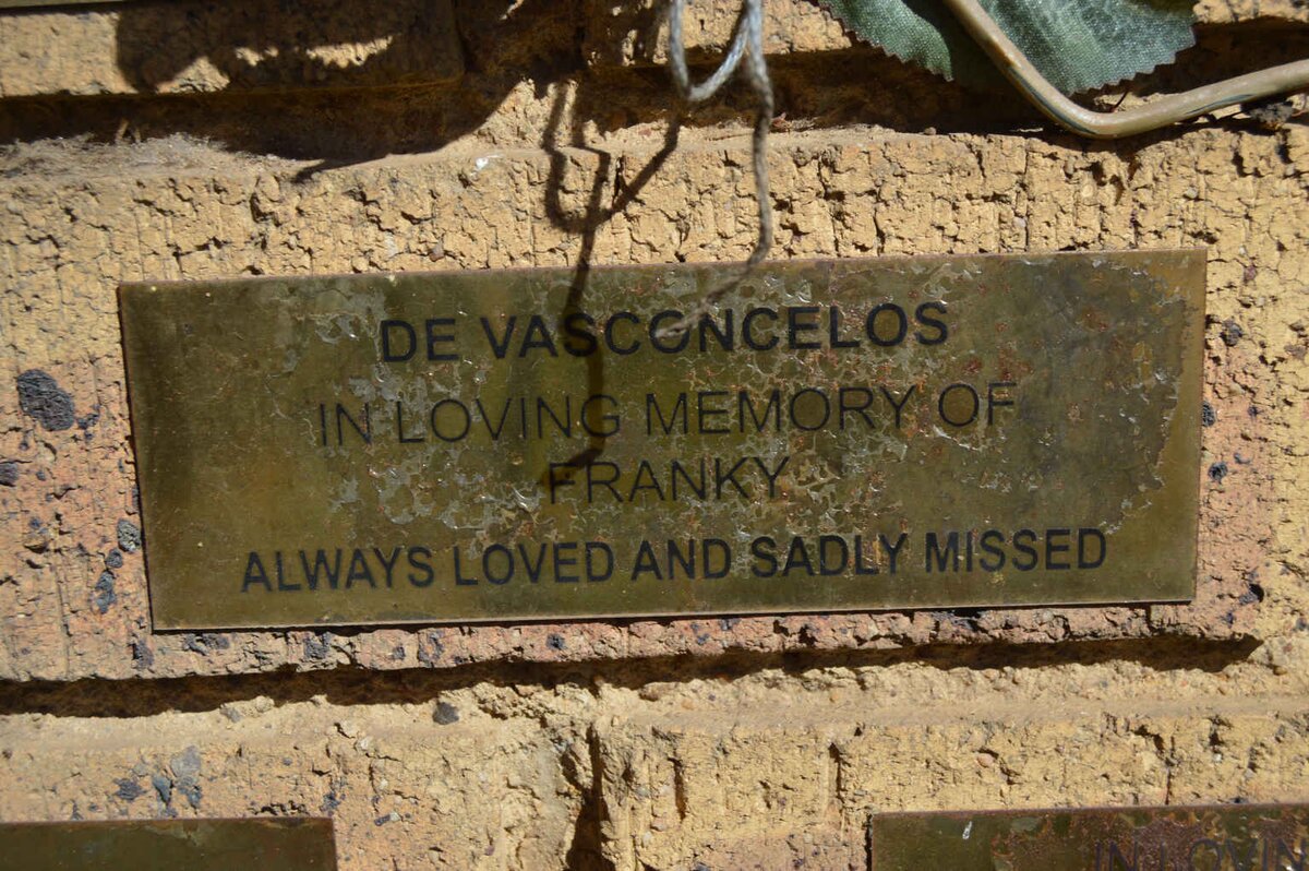 VASCONCELOS Franky, de