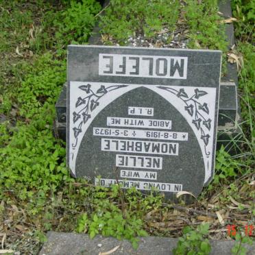 MOLEFE Nellie Nomabhele 1919-1973