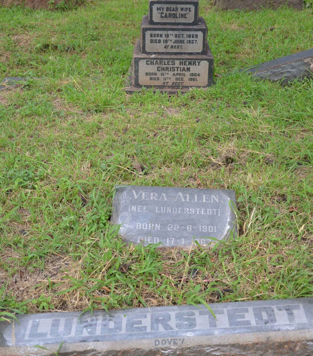 ALLEN Vera nee LUNDERSTEDT 1901-1967