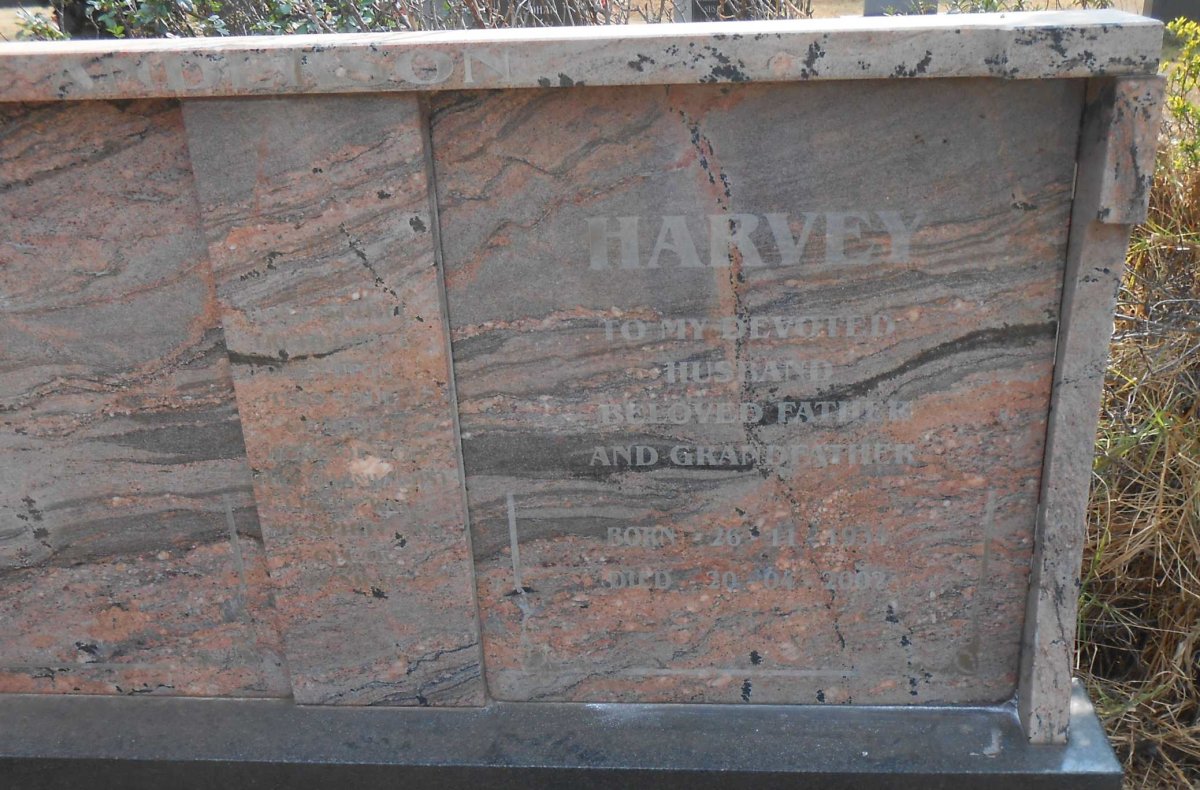 ANDERSON Harvey 1934-2002