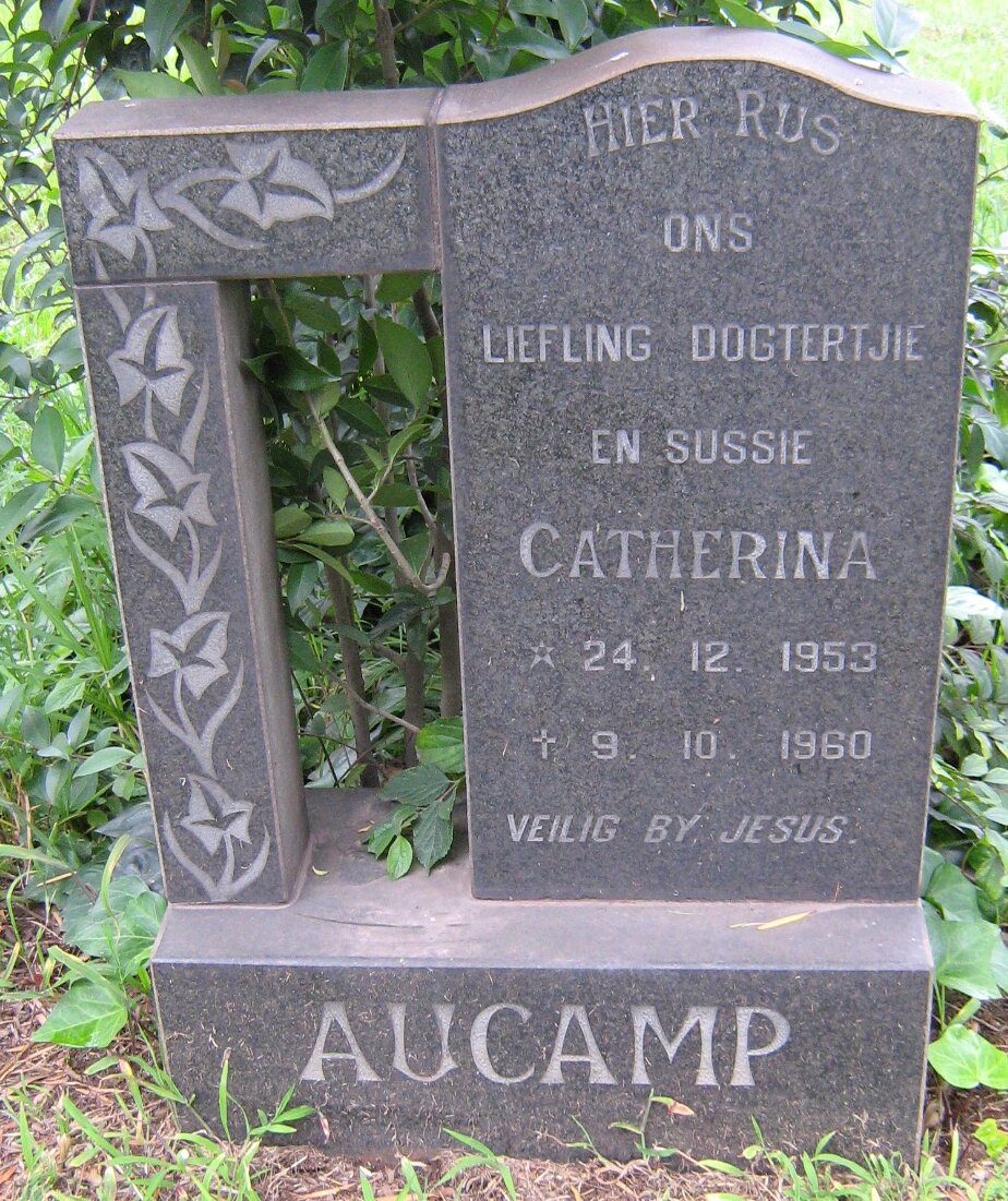 AUCAMP Catherina 1953-1960