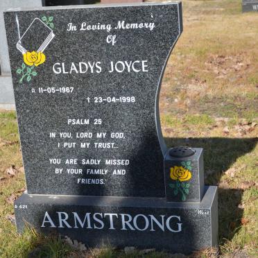 ARMSTRONG Gladys Joyce 1967-1998