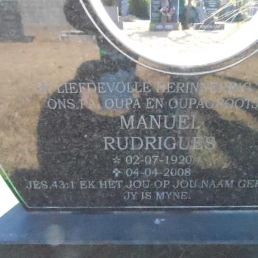 ARAUJO Manuel Rudrigues 1920-2008