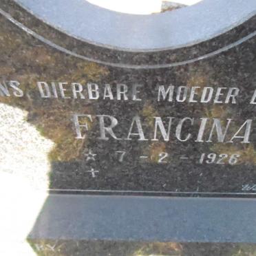 AUCAMP Francina 1926-