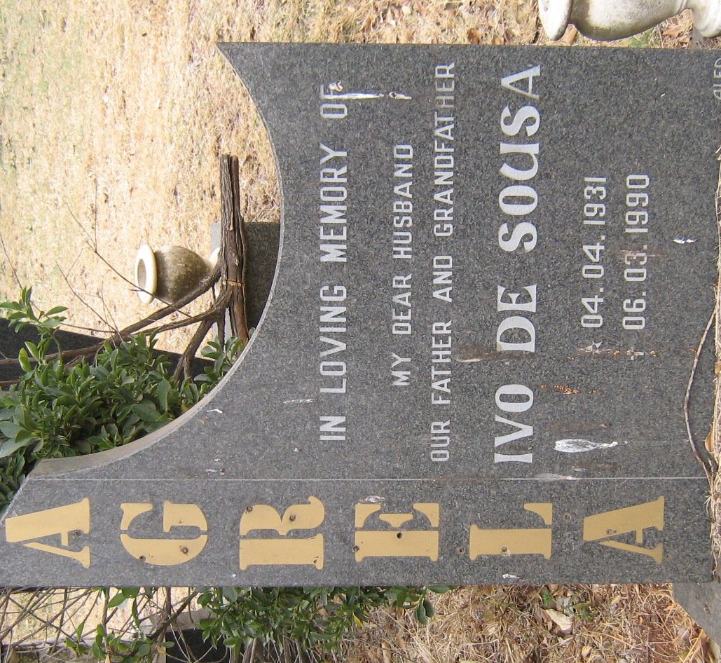 AGRELA Ivo de Sousa 1931-1990