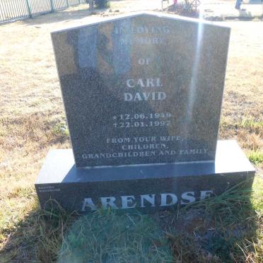 ARENDSE Carl David 1949-1997
