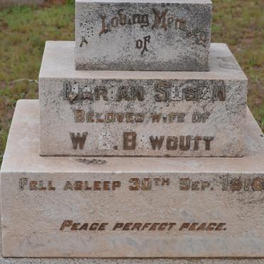 BAWOUTT Marian Susan -1916