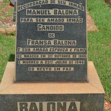 BALONA Manuel 1906-1946
