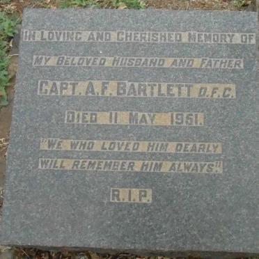 BARTLETT A. F. -1951 :: BARTLETT Elizabeth Marjorie -1945 