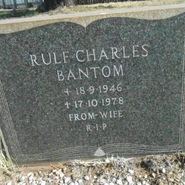BANTOM Rulf Charles 1946-1978