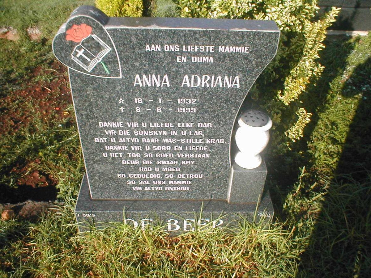 BEER Anna Adriana, de 1932-1999