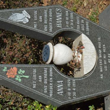 BERG Hannes, van den 1914-1980 &amp; Anna 1920-1999