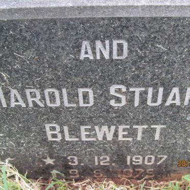 BLEWETT Harold Stuart 1907-1975