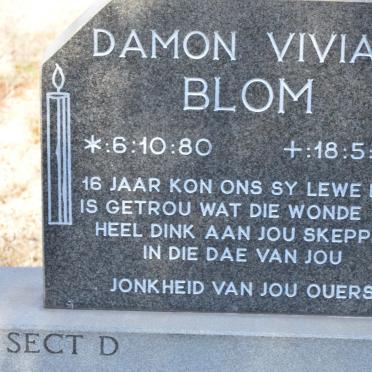 BLOM Damon Vivian 1980-1997