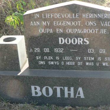 BOTHA Doors 1932-1999