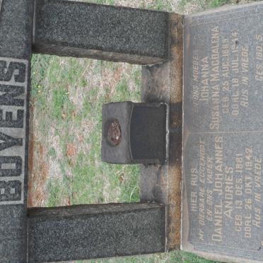 BOYENS Daniel Johannes Andries 1881-1942 &amp; Johanna Susanna Magdalena 1889-1944