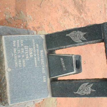 BOSHOFF Rina nee STEYN 1932-1963