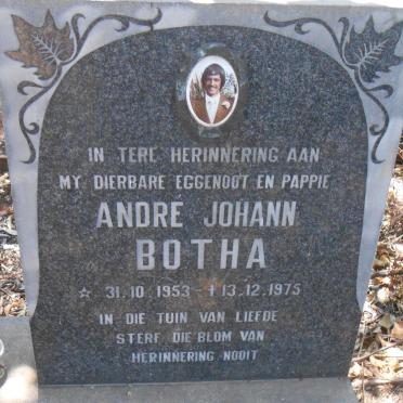 BOTHA André Johann 1953-1975