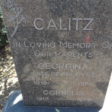 CALITZ Cornelis 1912-1979 &amp; Georgina 1919-1976