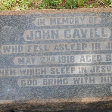 CAVILL John -1919