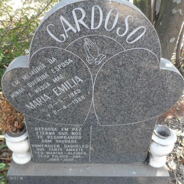 CARDOSO Maria Emilia 1940-1988