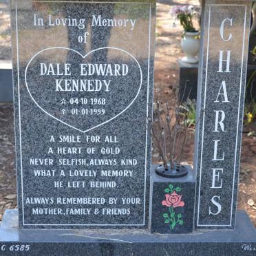 CHARLES Dale Edward Kennedy 1968-1999