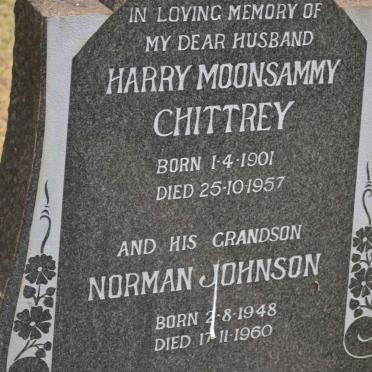 CHITTREY Harry Moonsammy 1901-1957 :: JOHNSON Norman 1948-1960