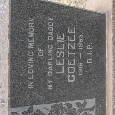 COETZEE Leslie 1916-1965