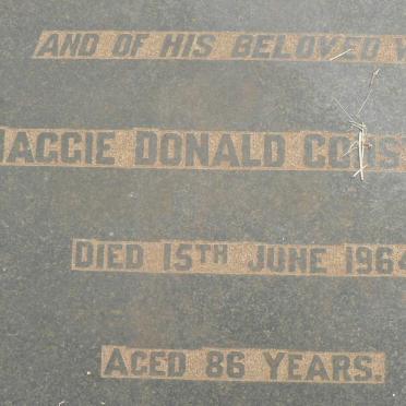 CONSTABLE Maggie Donald -1964