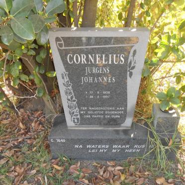 CORNELIUS Jurgens Johannes 1935-1997