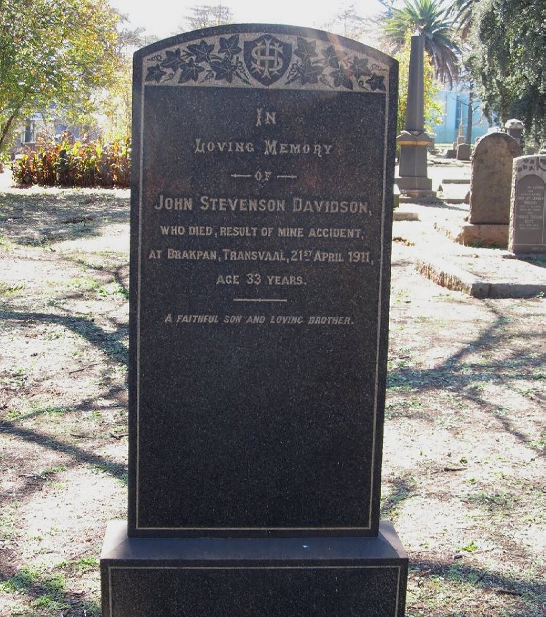 DAVIDSON John Stevenson -1911