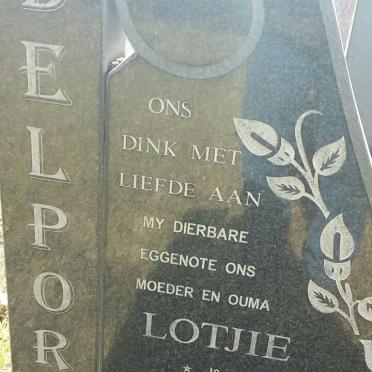 DELPORT Lotjie 1918-1998