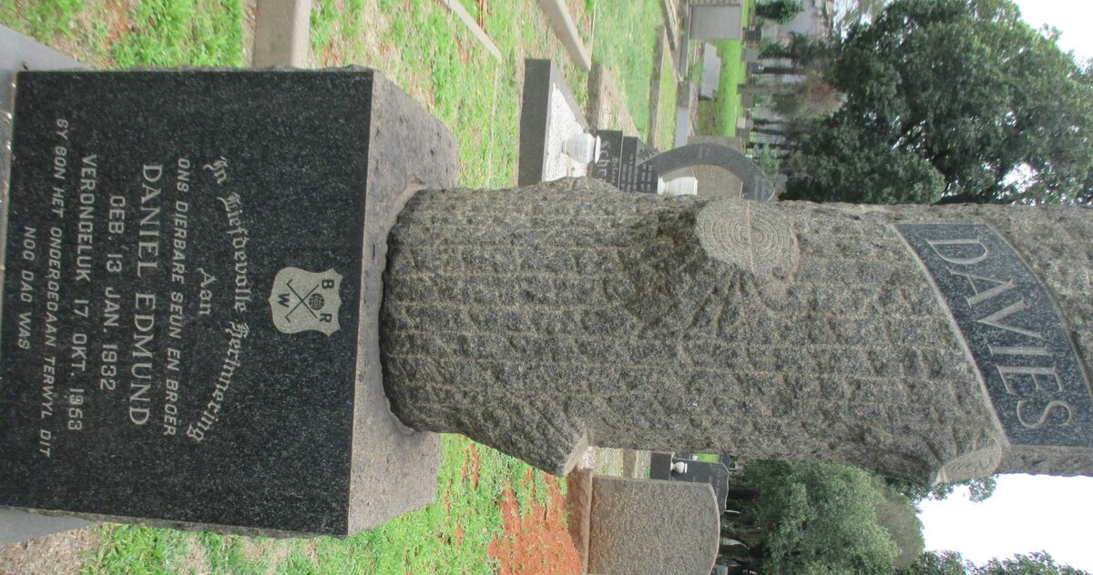 DAVIES Daniel Edmund 1932-1953