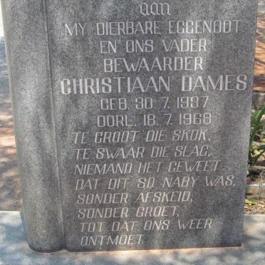 DAMES Christiaan 1937-1968