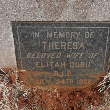 DUBU Theresa -1938